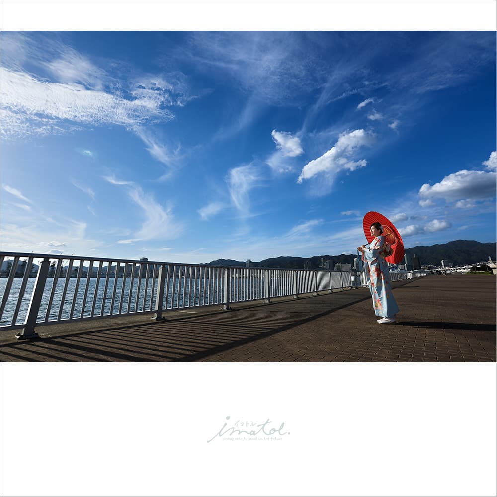 神戸で成人式ロケーション撮影