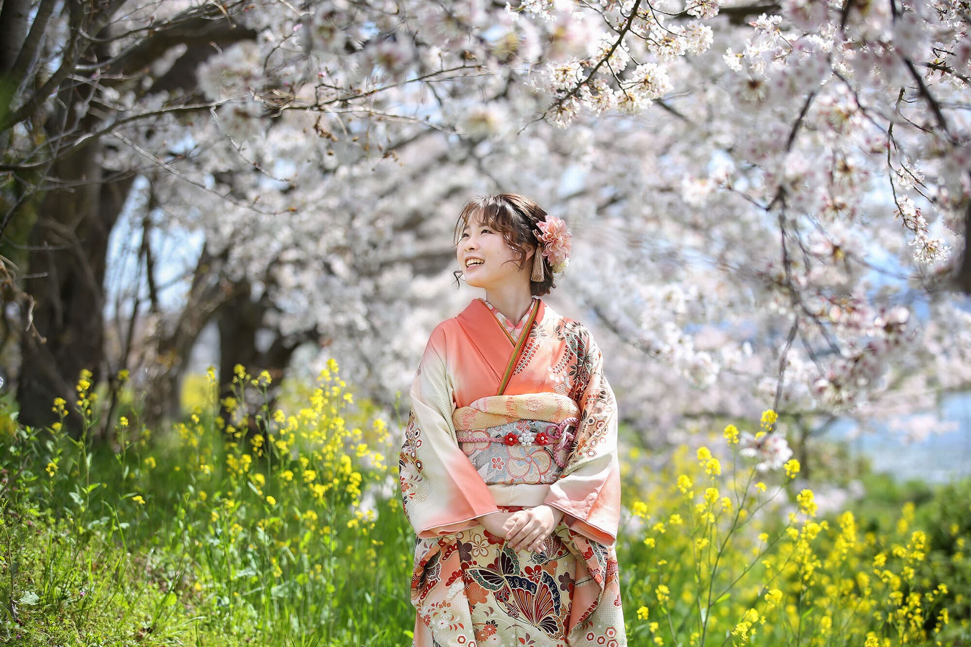 京都で成人式ロケーション撮影