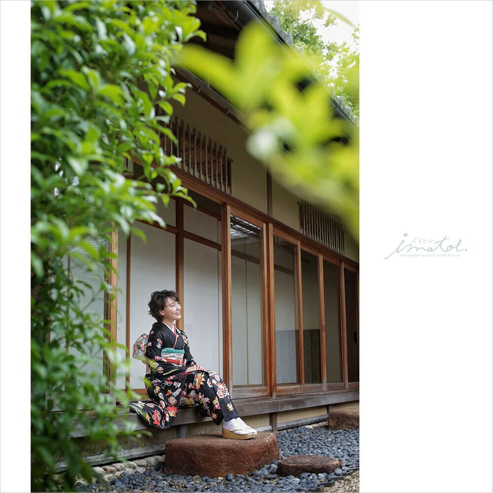 京都で成人式ロケーション撮影